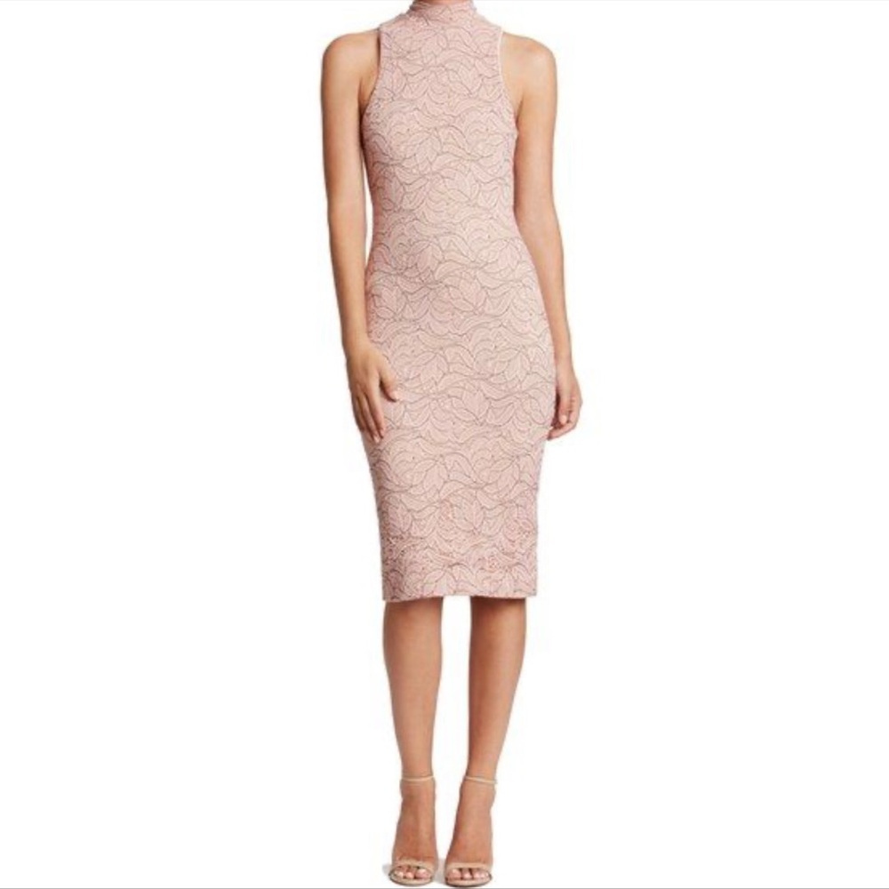 Dress the Population Body Con Midi Dress (S)